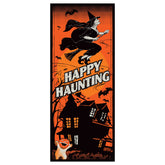 Vintage Halloween Door Cover